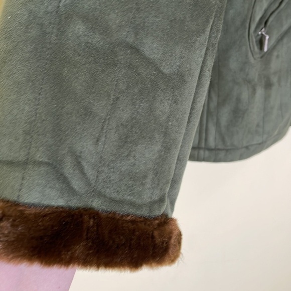 Gallery Washable Green Jacket Size S - Picture 5 of 11